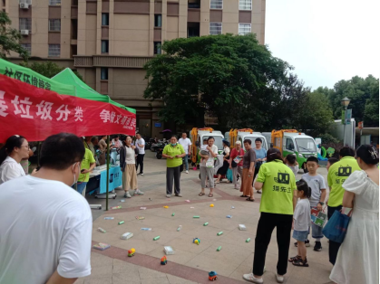 貓先生垃圾分類，項目運營，垃圾分類宣導活動，垃圾分類志愿活動